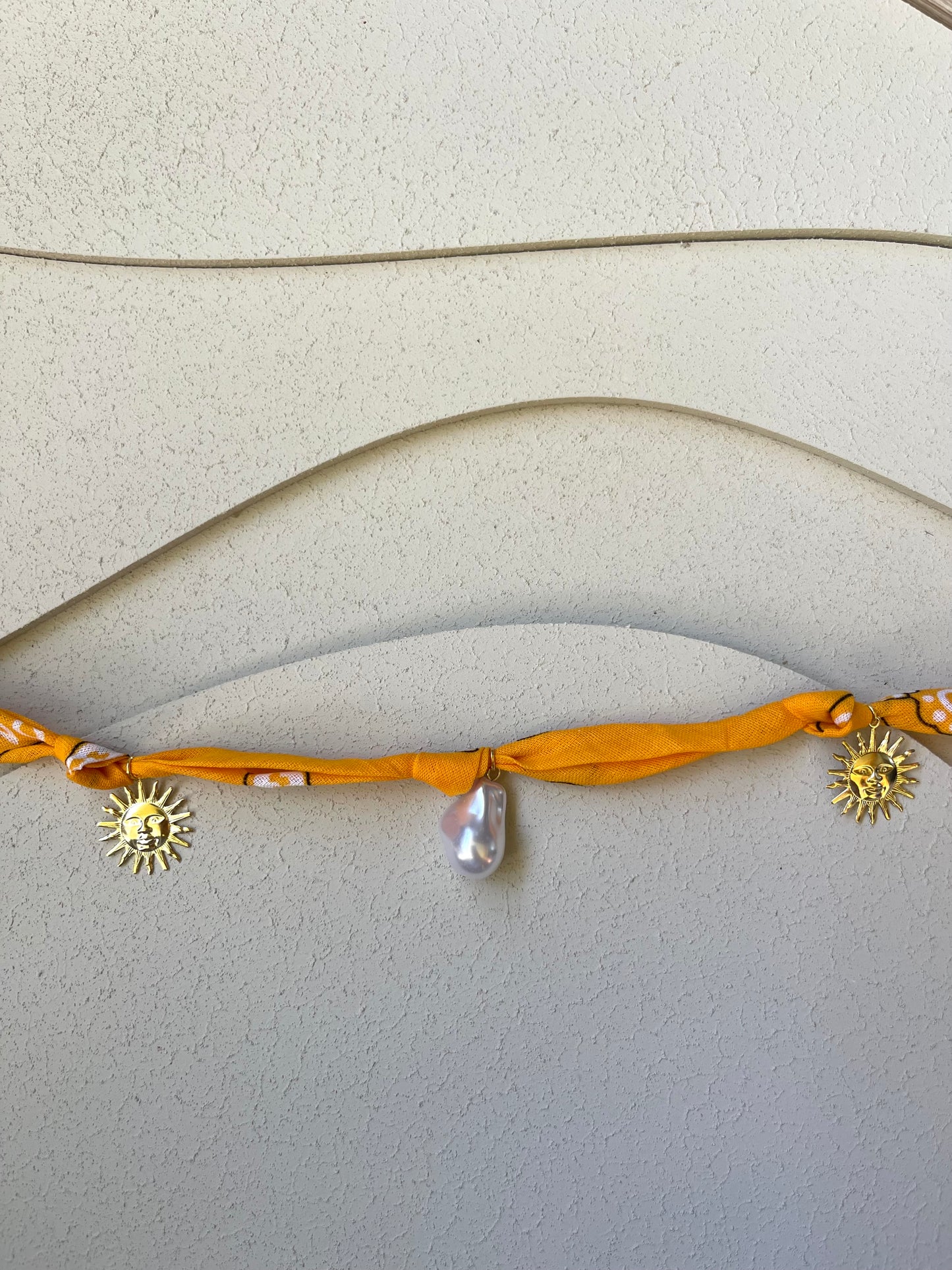 Collana Bandana Gialla