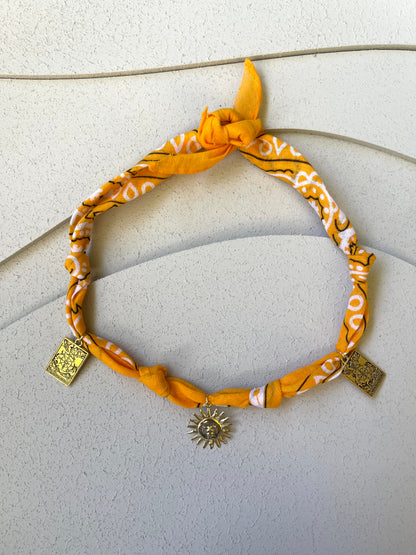 Collana Bandana Gialla