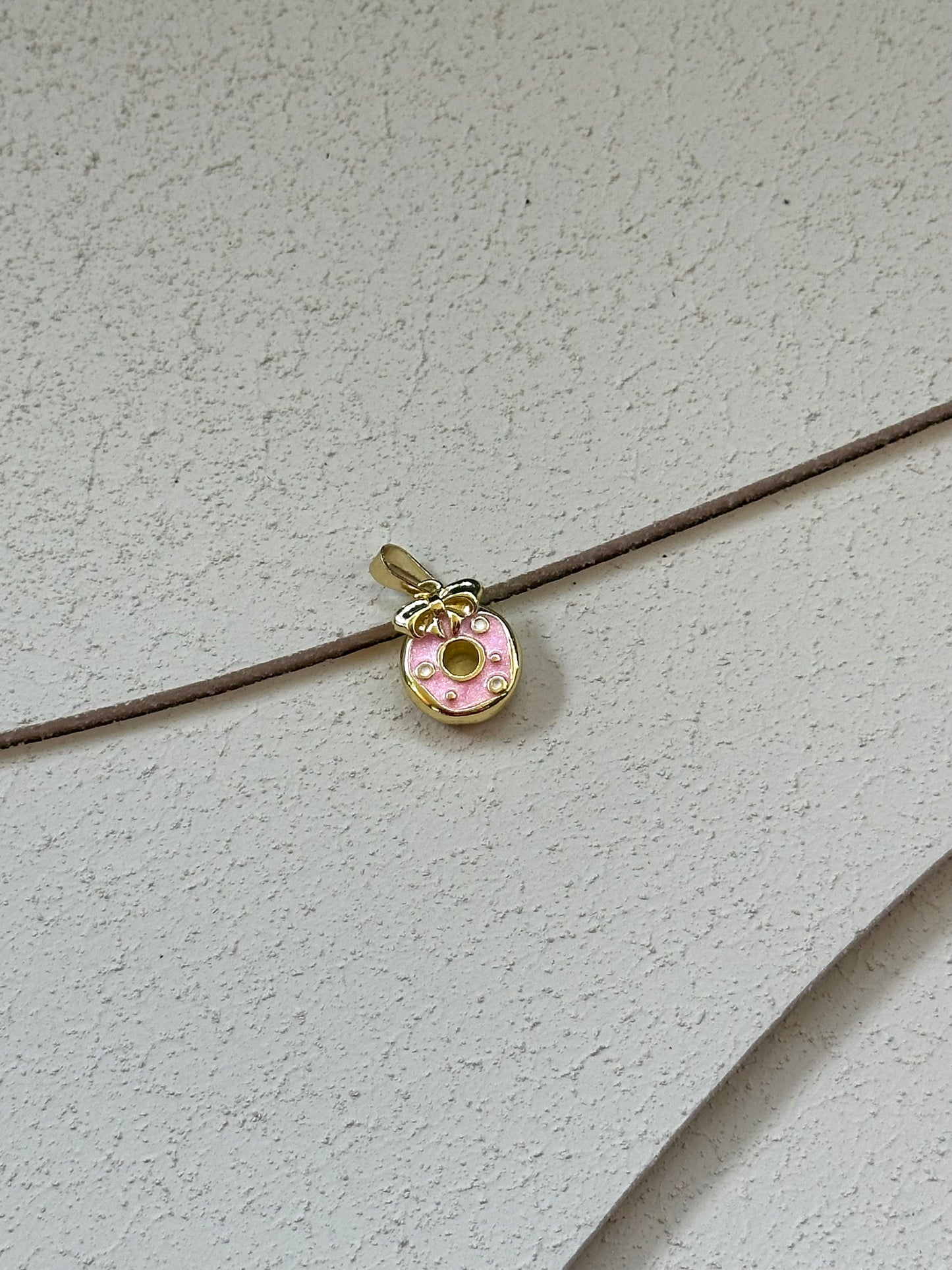 Ciondolo Ciambella Rosa