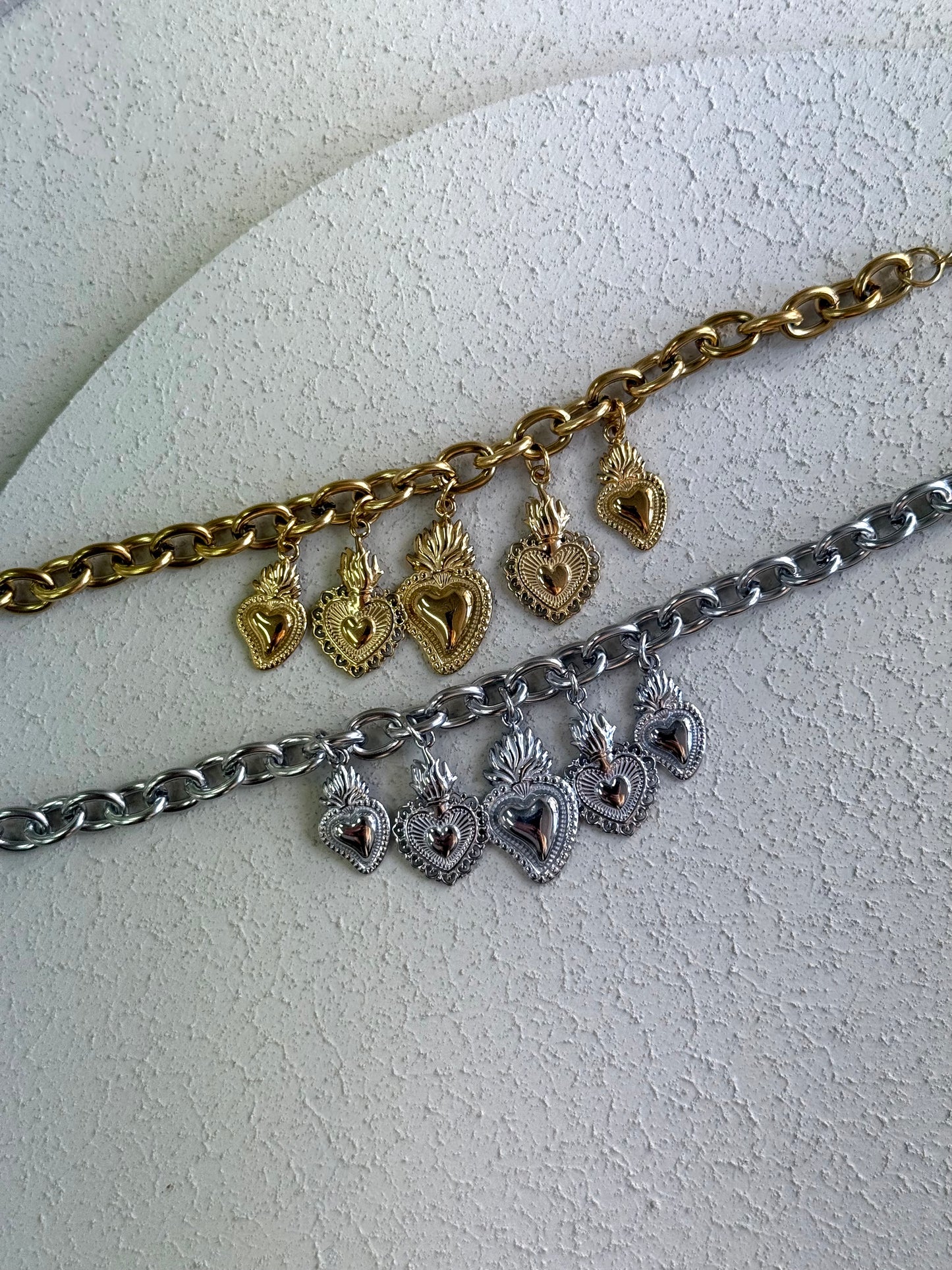 Bracciale Cuore Sacro