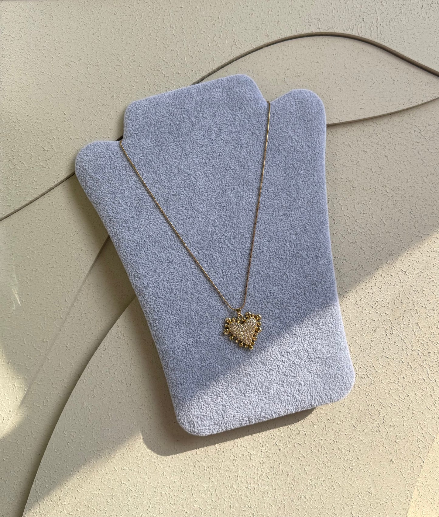 Collana Cuore Bubble Shine