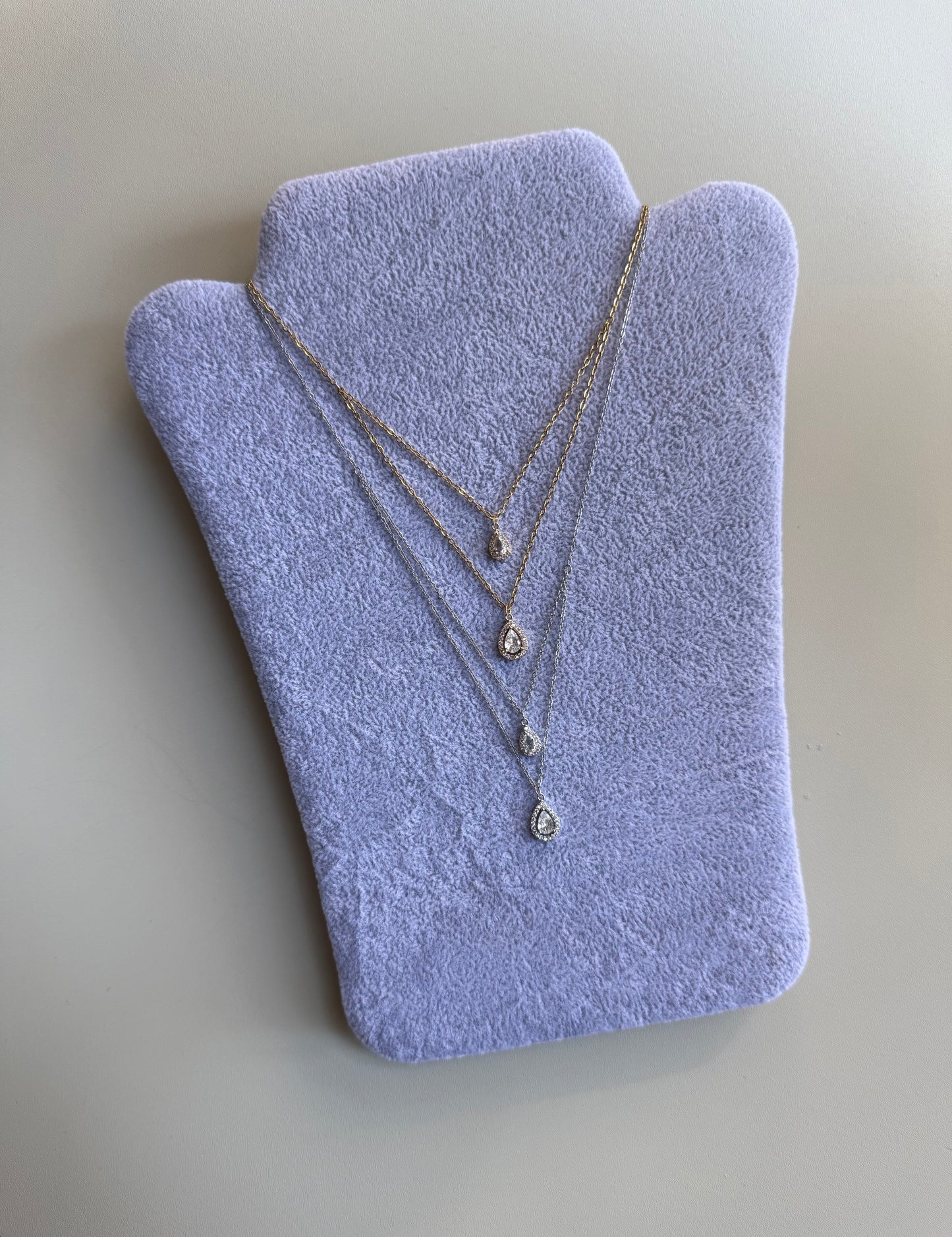 Collana Goccia Double