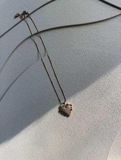 Collana Cuore Bubble Shine
