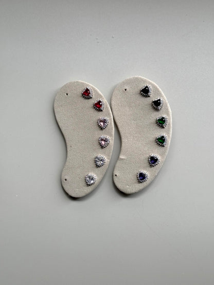 Orecchini Bling Heart