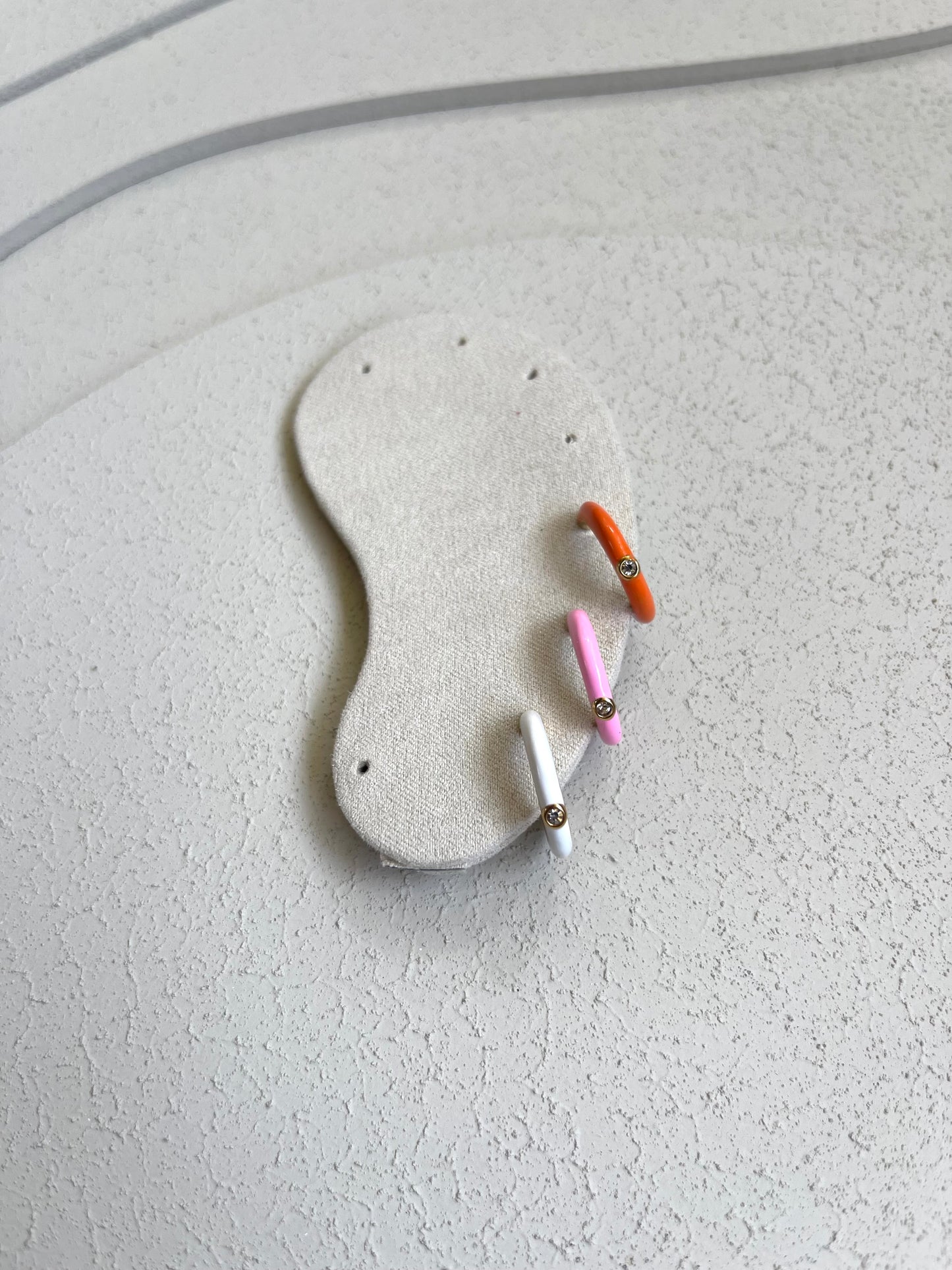 Orecchini Hoops Multicolor