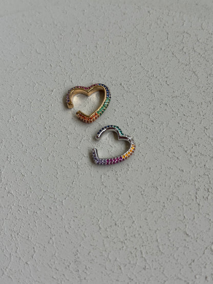 Ear-Cuff Cuore Multicolor