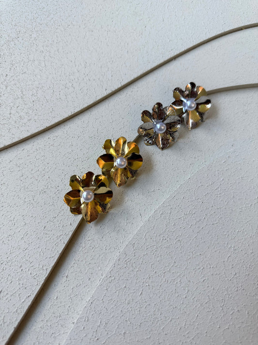 Orecchini Pearl Flower