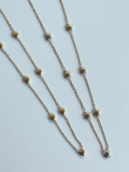 Collana Love e Star