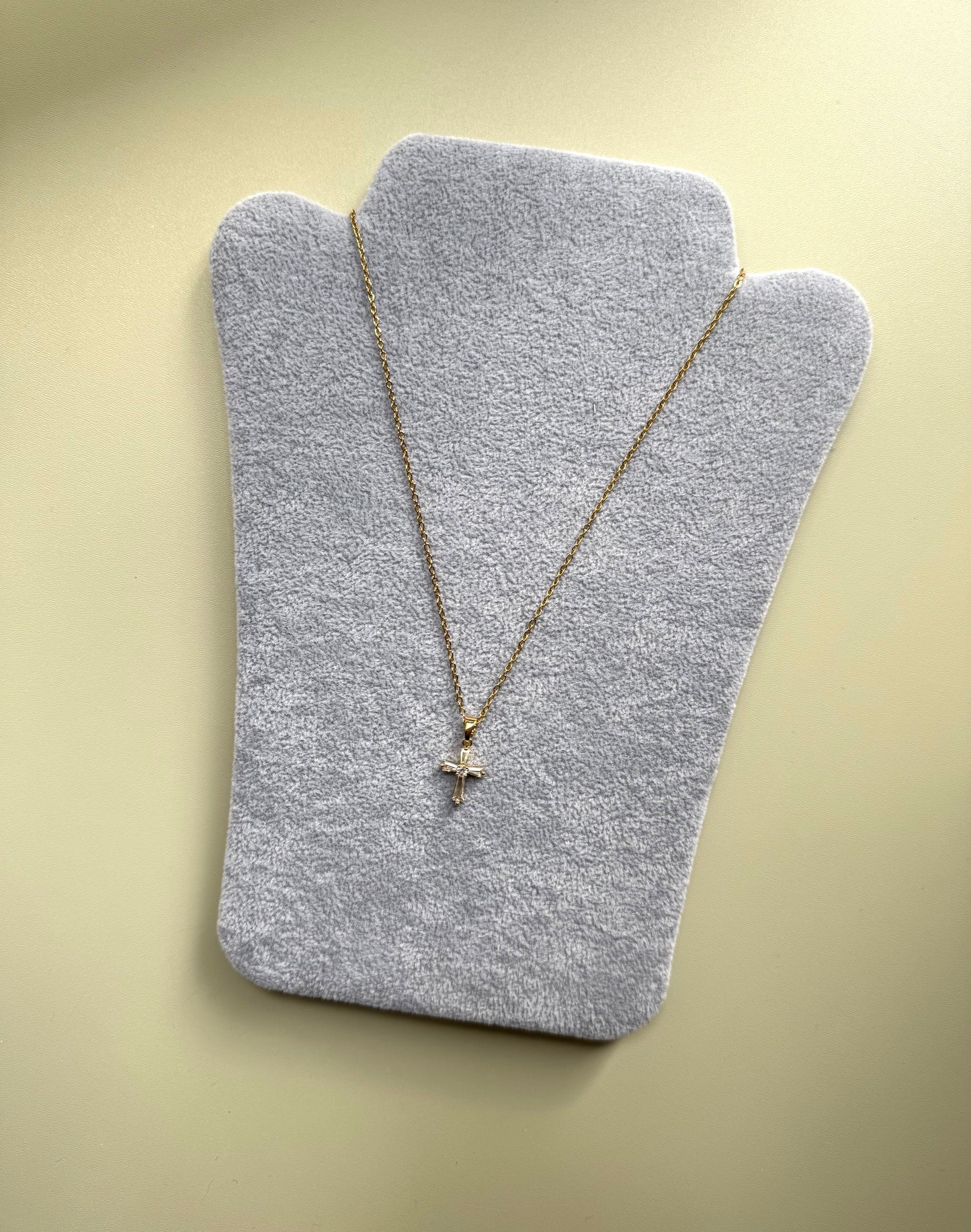 Collana Crocetta Bling