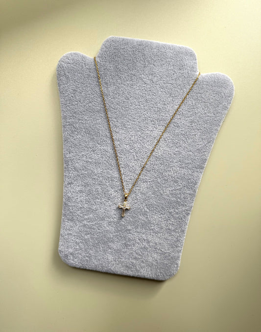 Collana Crocetta Bling