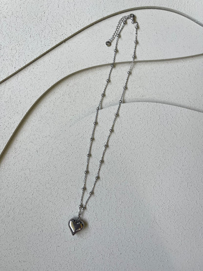 Collana Steel Love