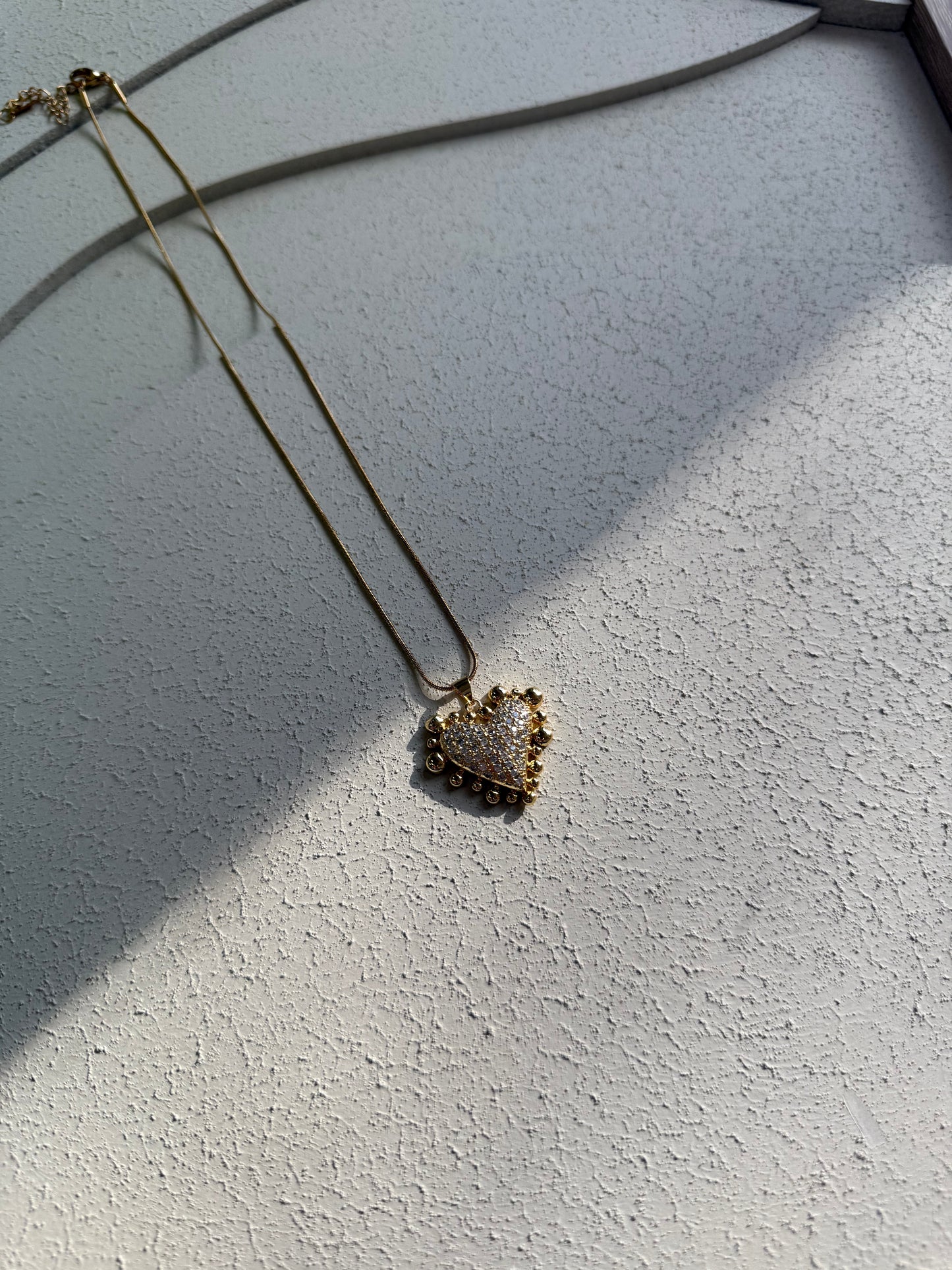 Collana Cuore Bubble Shine
