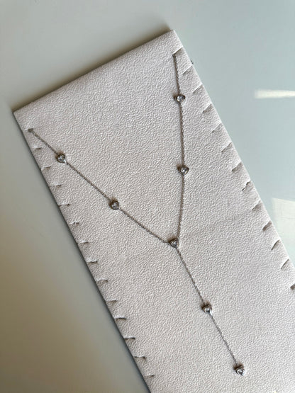 Collana Multi Diamond Heart