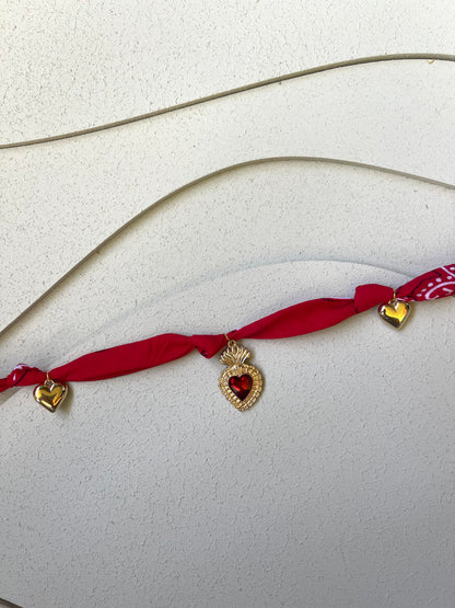 Collana Bandana Rossa