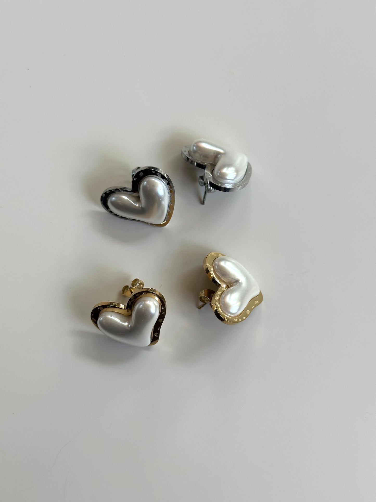 Orecchini Pearly Heart
