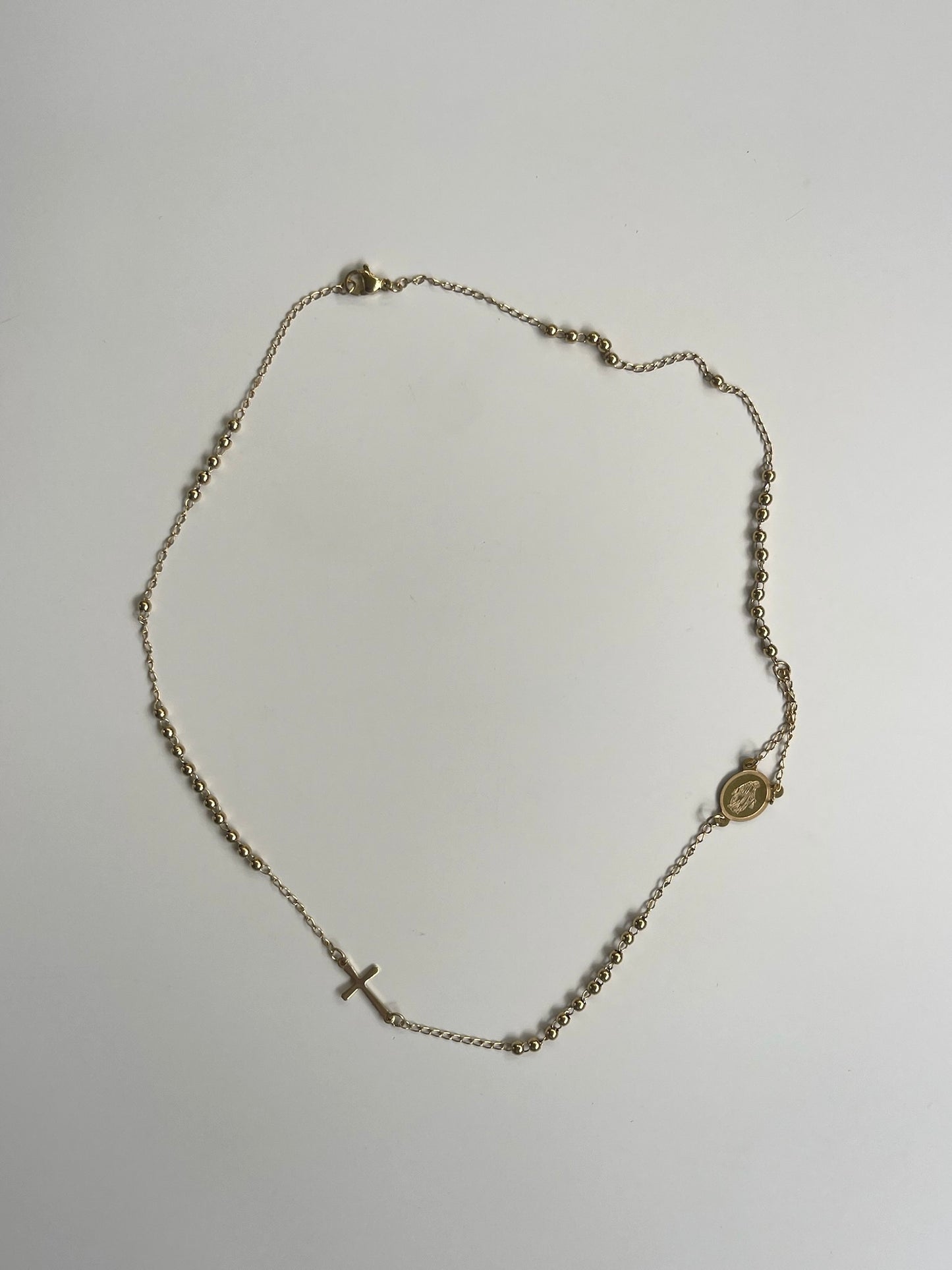 Collana Rosario Piatto