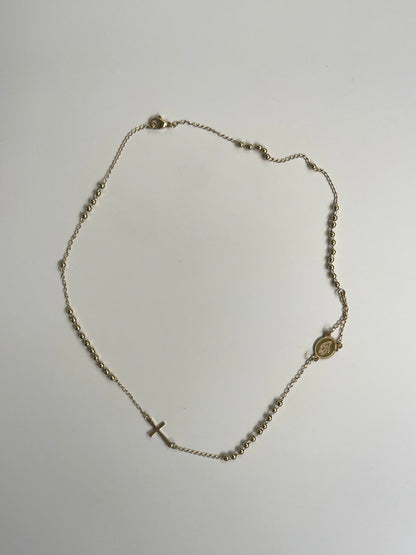 Collana Rosario Piatto