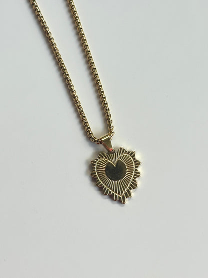 Collana Cuore Sacro Antico