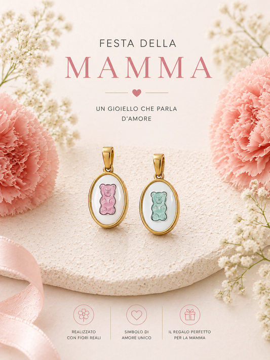 Ciondolo Orsetto Mamma
