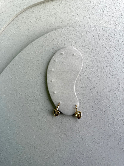 Orecchini Pearl Heart