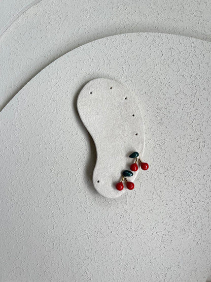 Orecchini Cherry Red