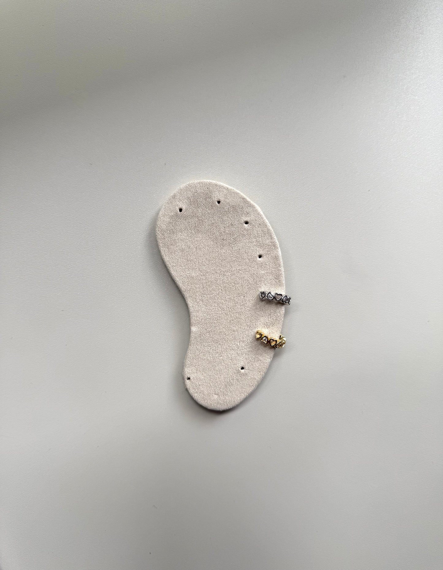 Ear-Cuff Multi Heart
