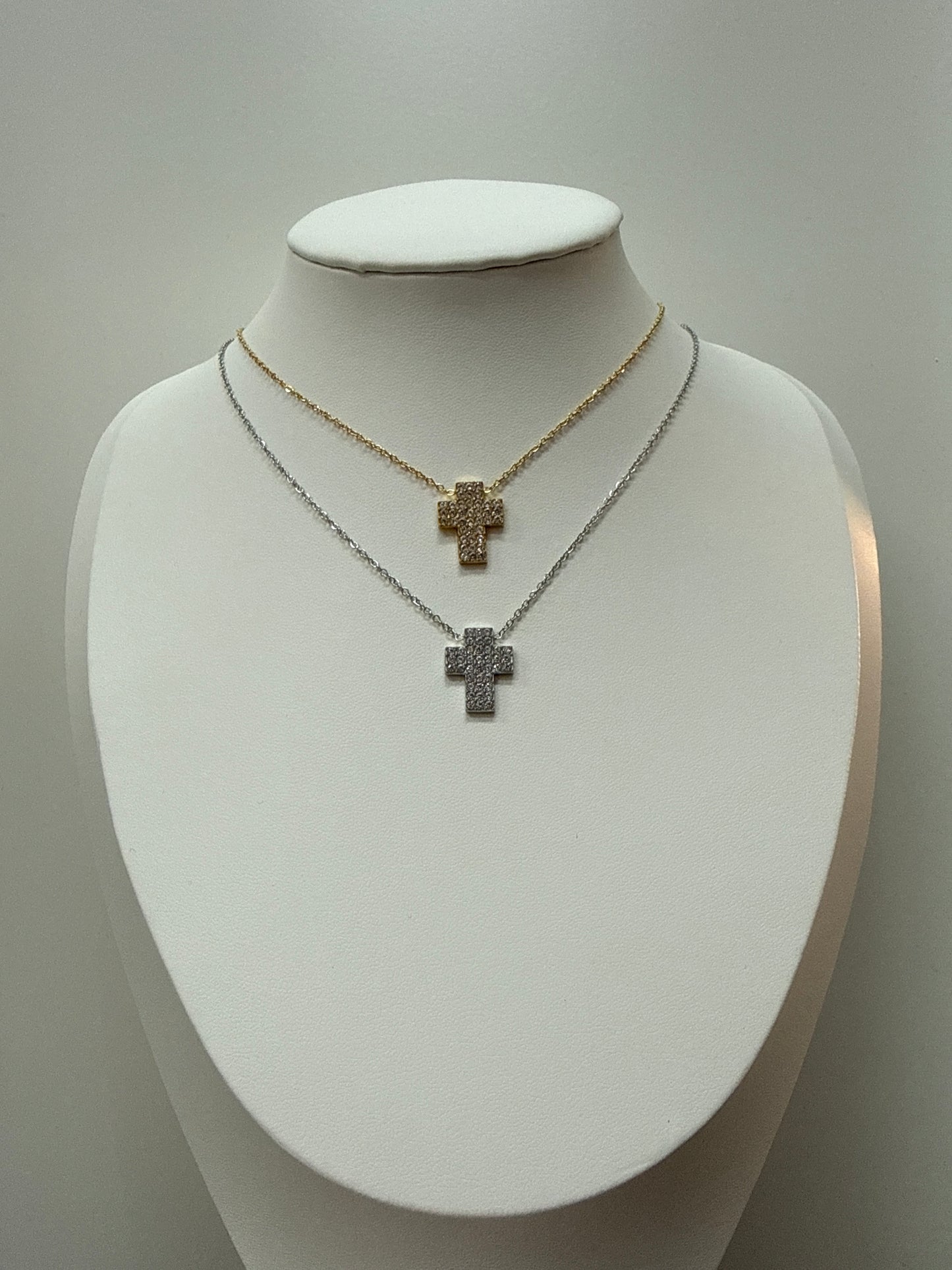 Collana Cross Bling