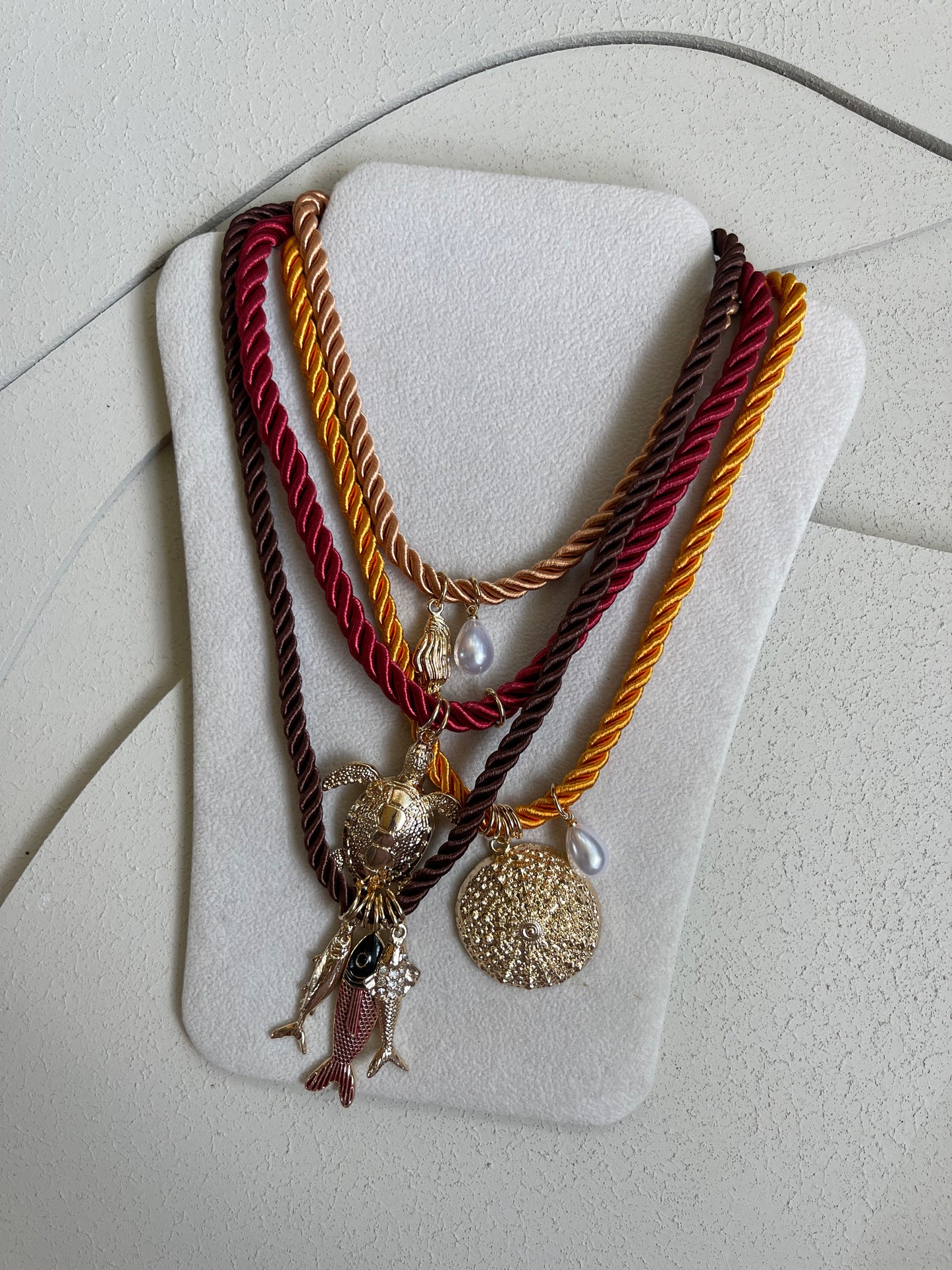 Collana Corda Sunset