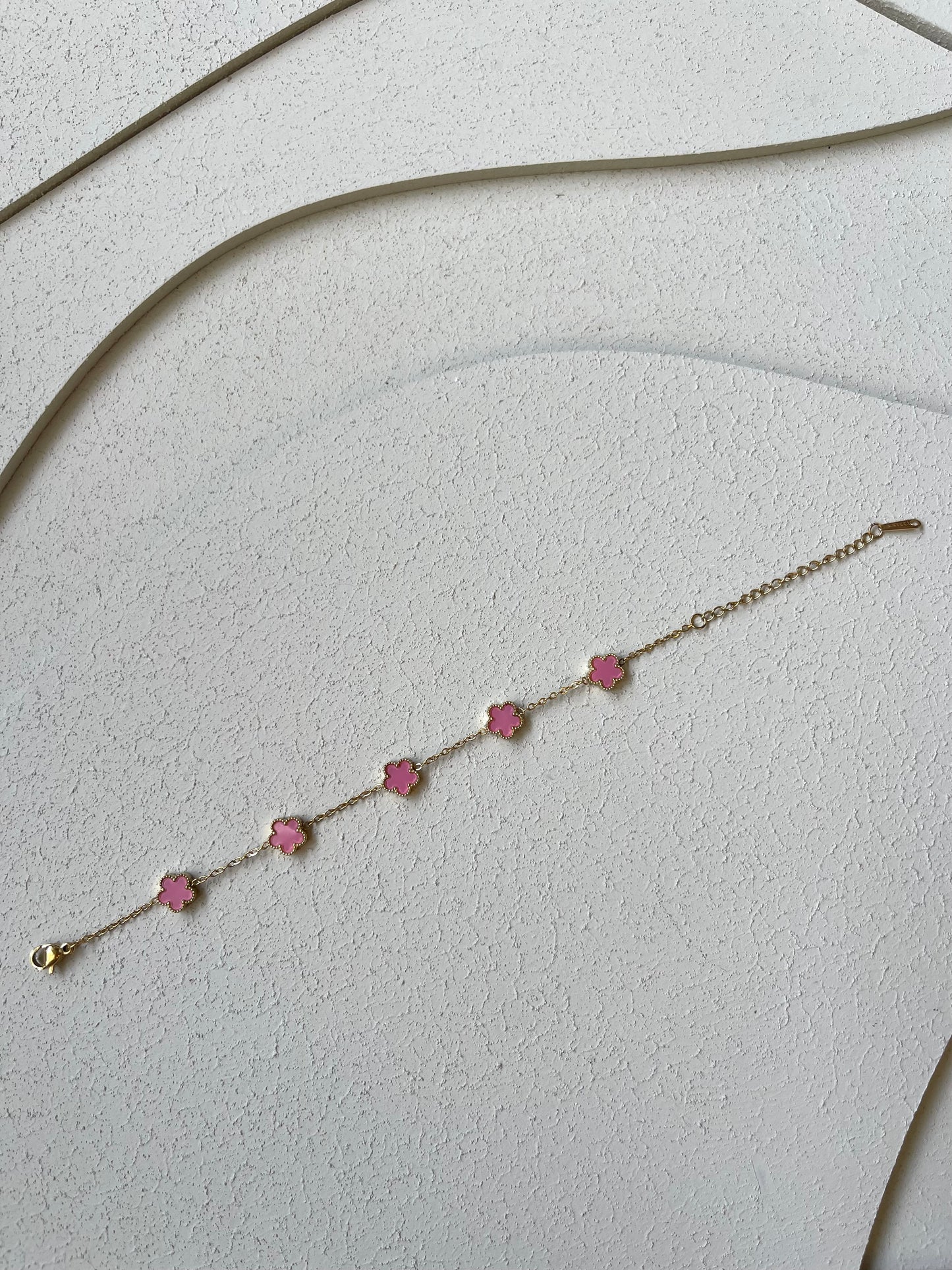 Bracciale Clover Rosa