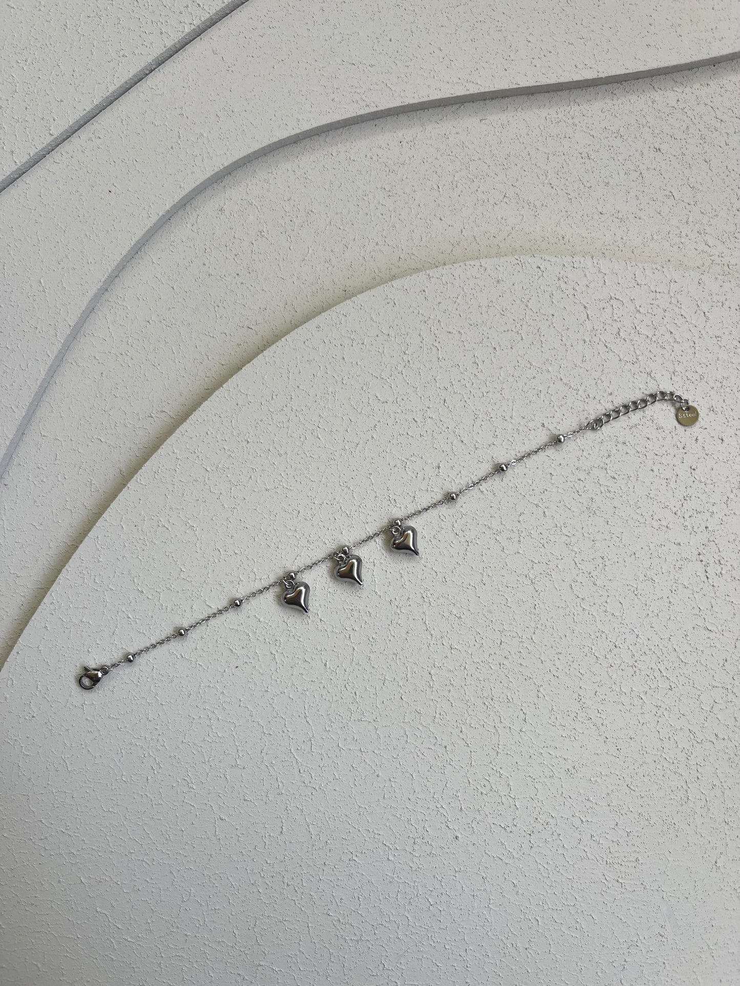 Bracciale Tris di Cuori