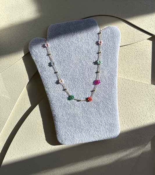 Collana Margherite Multicolor