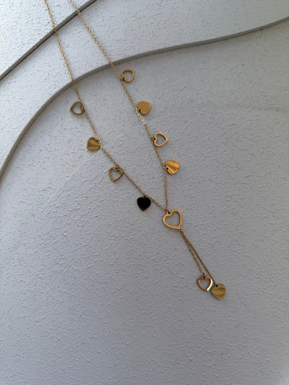 Collana Cuori Lunga
