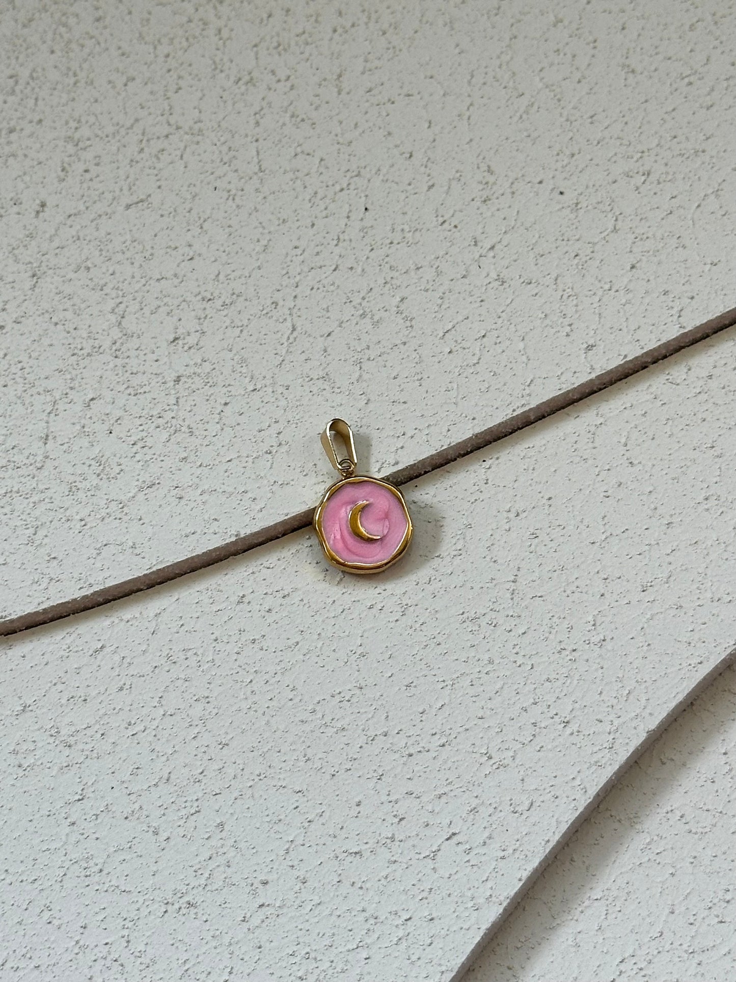 Ciondolo Luna Rosa