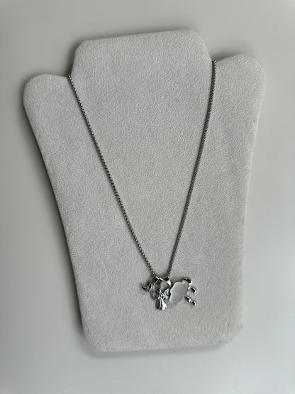 Collana Nuvole Argento