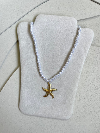Collana Perle Stella Marina