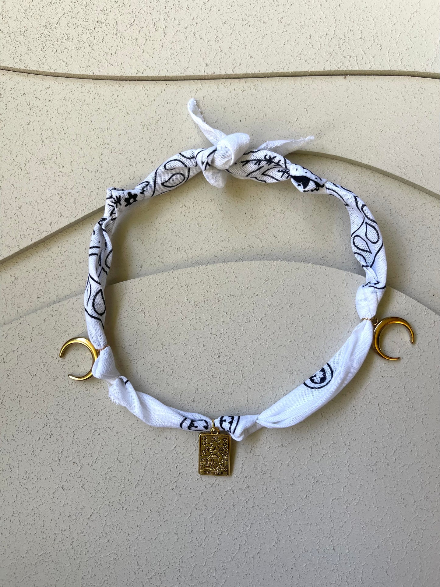 Collana Bandana Bianca