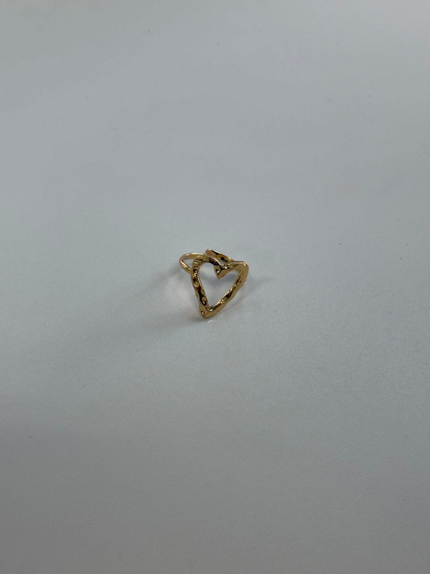 Anello Cuore Stropicciato