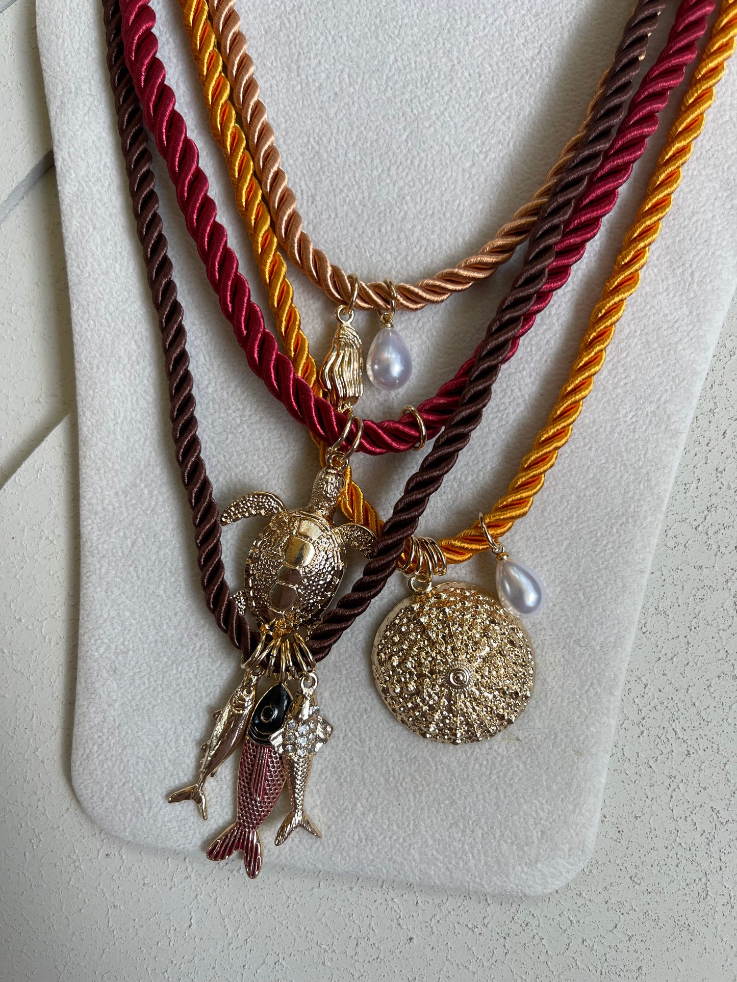 Collana Corda Sunset
