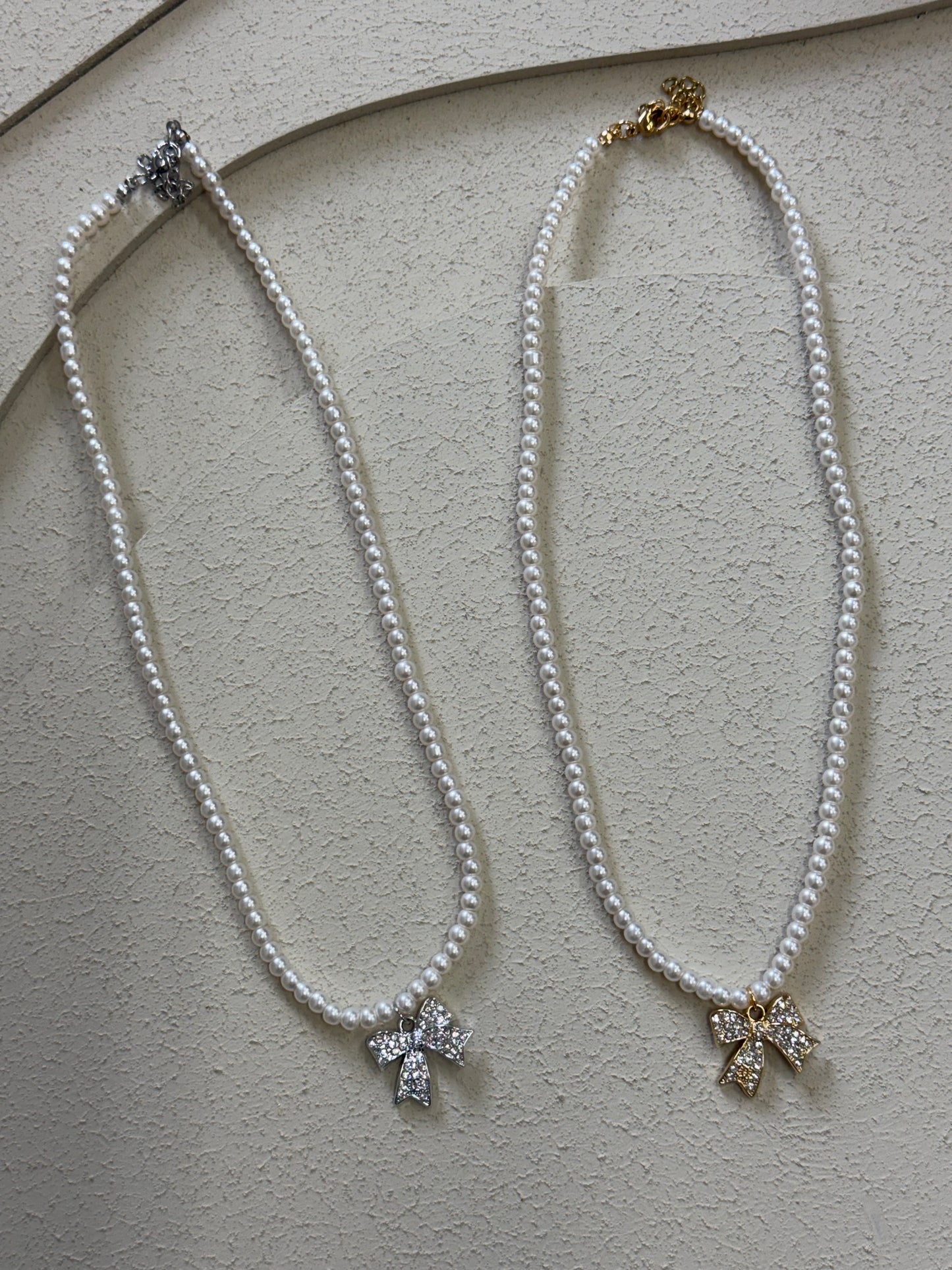 Collana Fiocco Sparkle