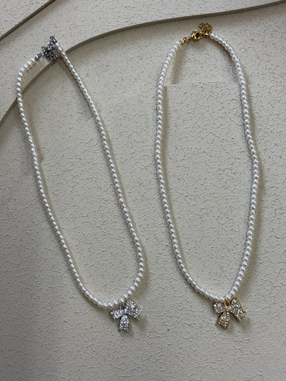 Collana Fiocco Sparkle