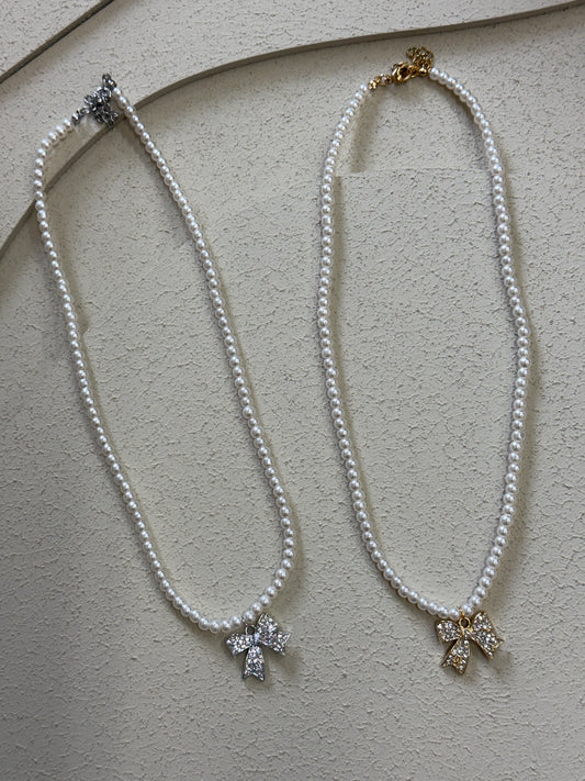 Collana Fiocco Sparkle