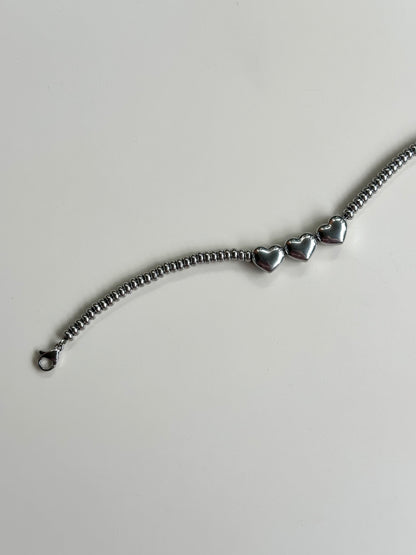 Bracciale Tre Cuori