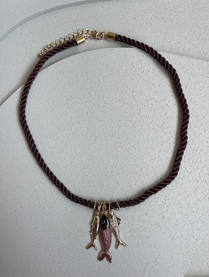 Collana Corda Sunset