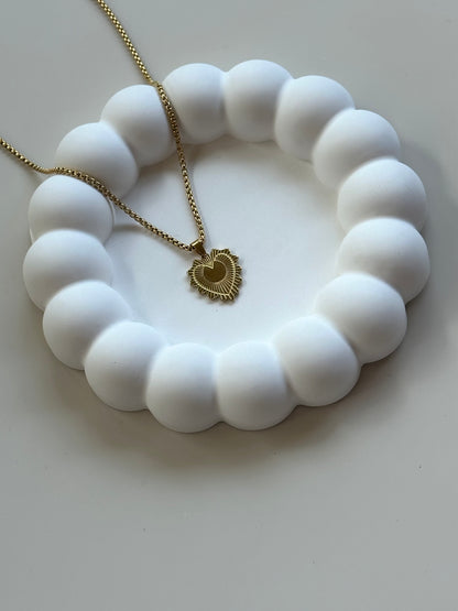 Collana Cuore Sacro Antico