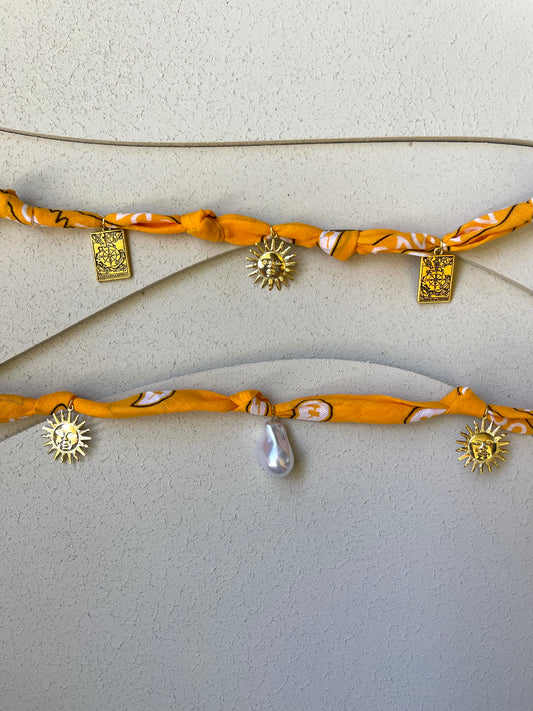 Collana Bandana Gialla