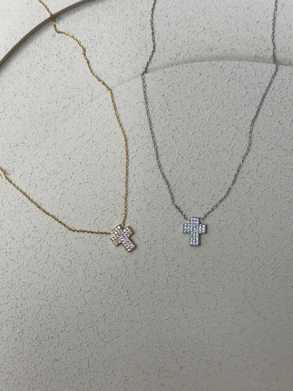 Collana Cross Bling