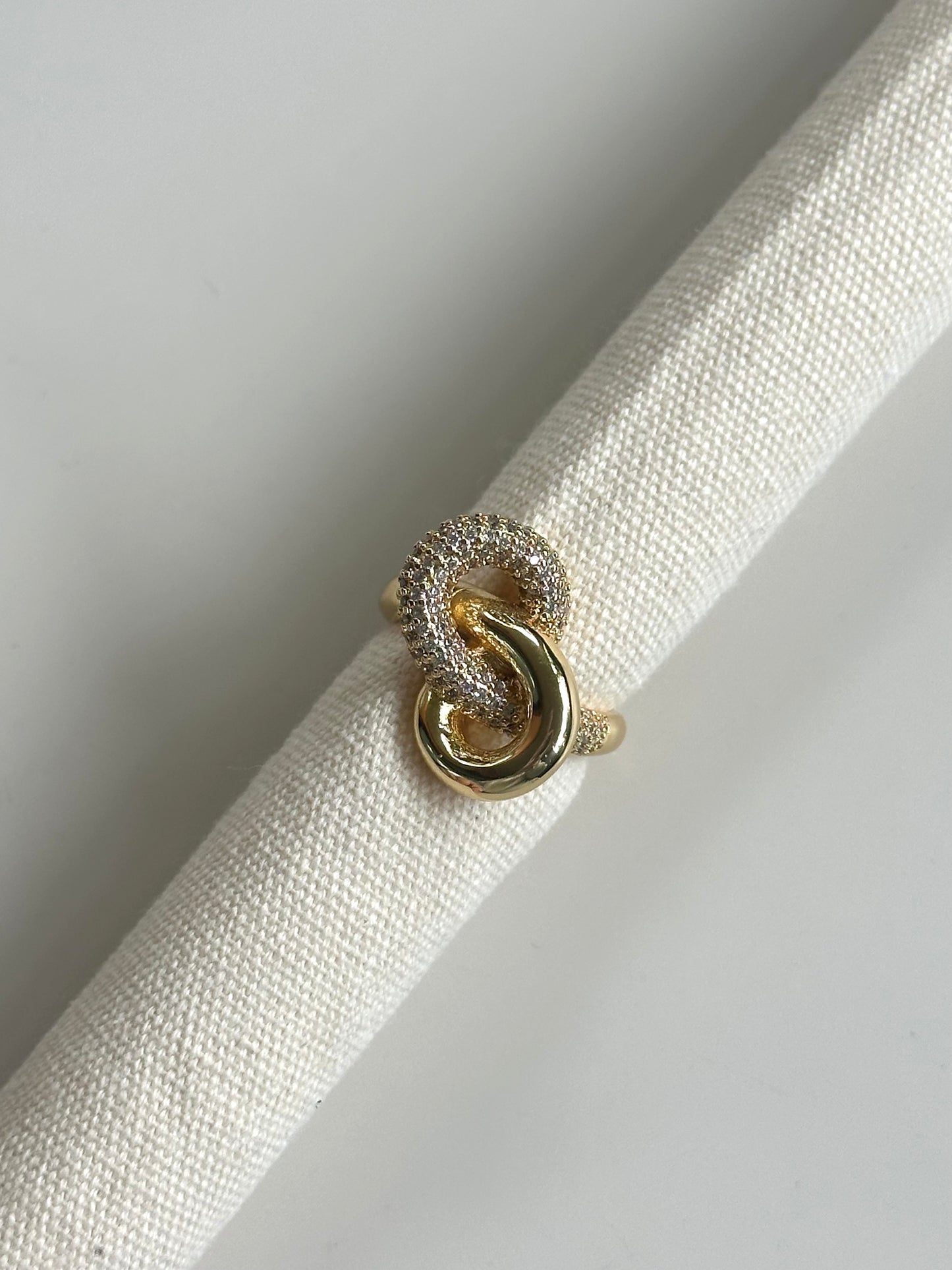 Anello Nodo Diamond