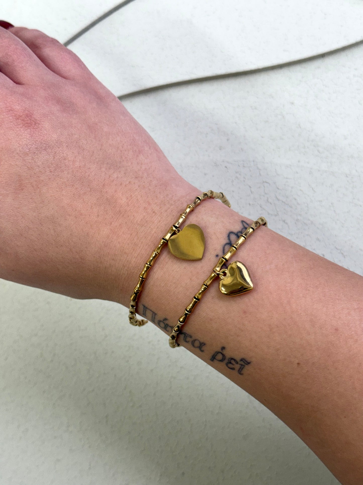 Bracciale Bamboo Heart & Bamboo Bomb Heart