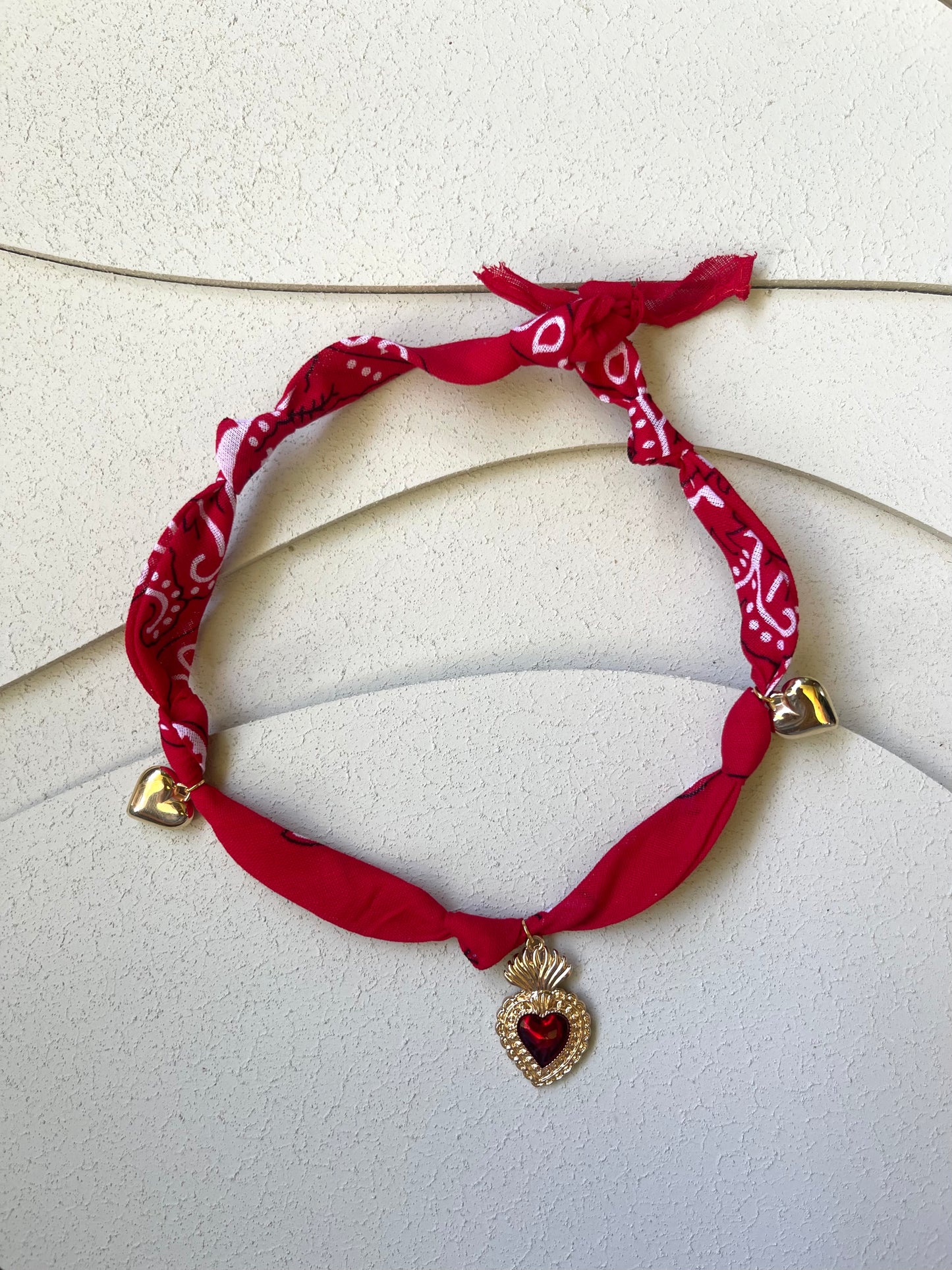 Collana Bandana Rossa