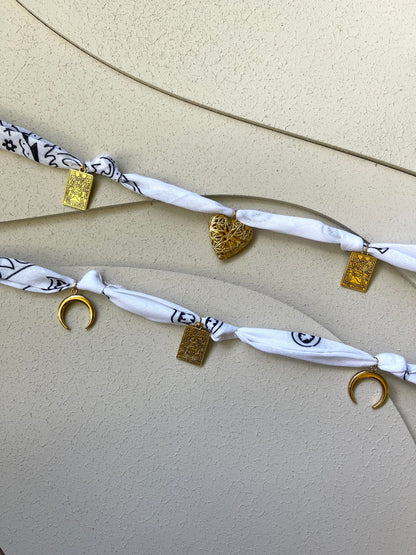 Collana Bandana Bianca